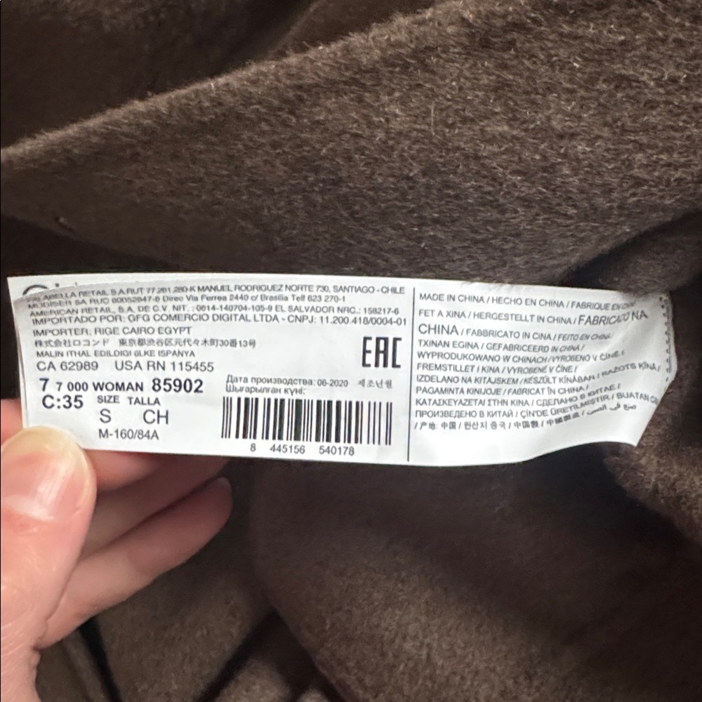 Mango Double-Breasted Coat - Picture 4 of 6